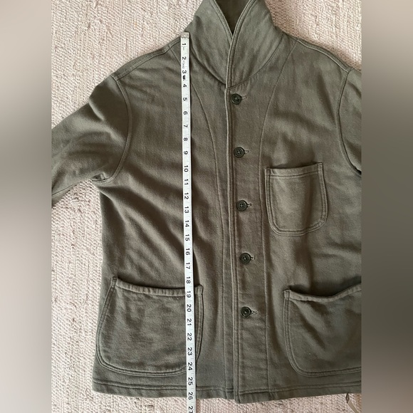 Buck Mason Turf Interloop Shawl Jacket, Small - Picture 7 of 10